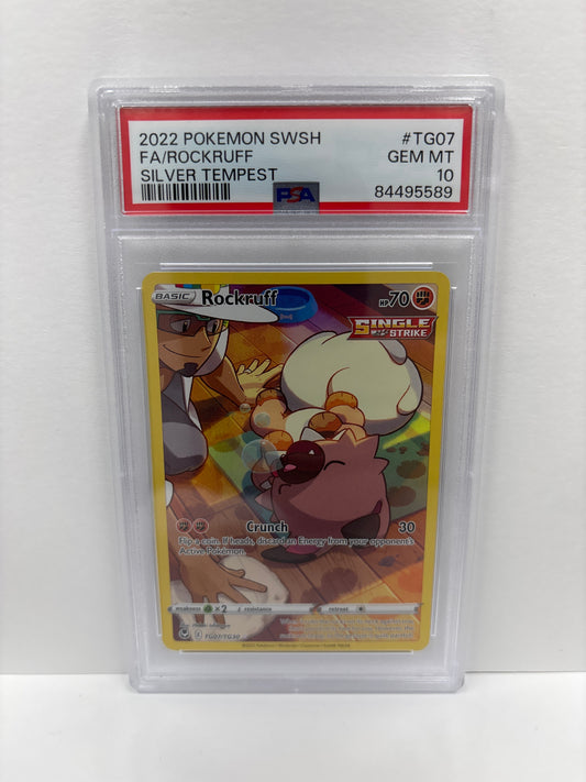 Pokemon Rockruff TG07/TG30 PSA 10