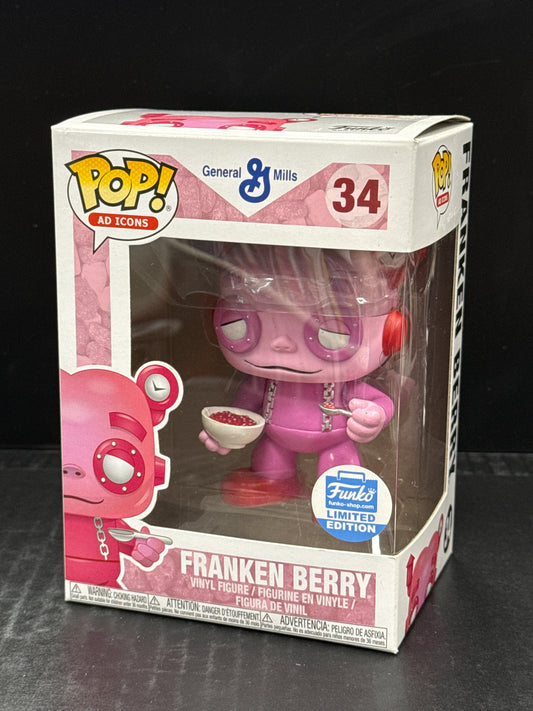 Funko Pop! General Mills Frankenstein Berry 34 Funko Shop Exclusive (Grade A-)
