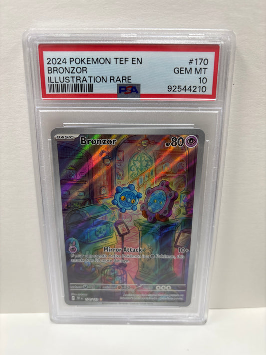 Pokemon Bronzor 170/162 PSA 10