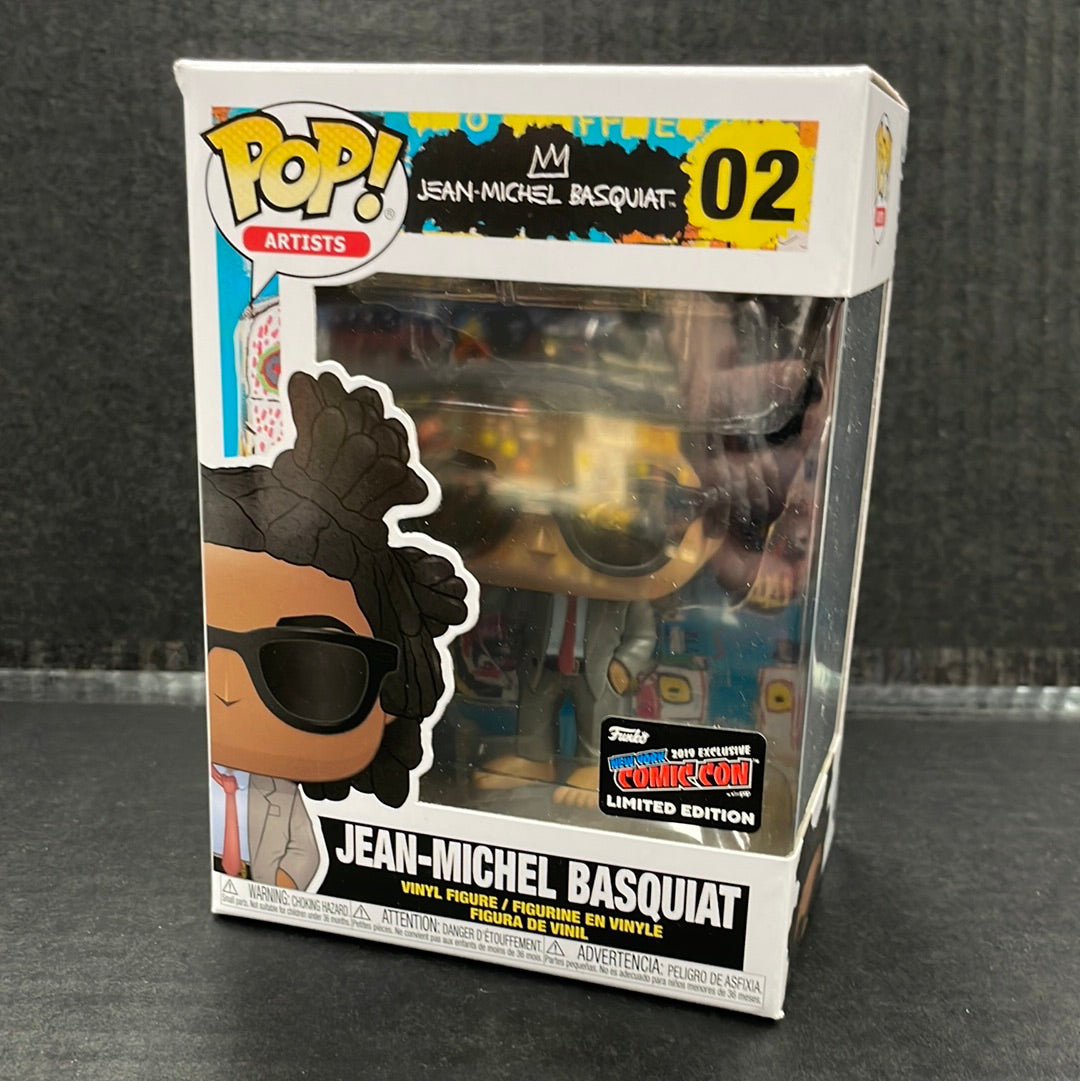 Funko Pop! Artists Jean-Michel Basquiat 02 NYCC 2019 Exclusive (Grade B+)