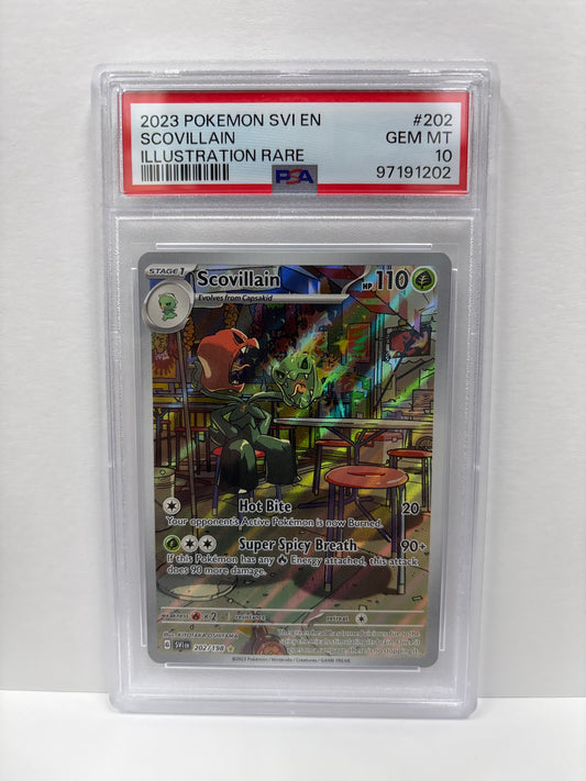 Pokemon Scovillain 202/198 PSA 10