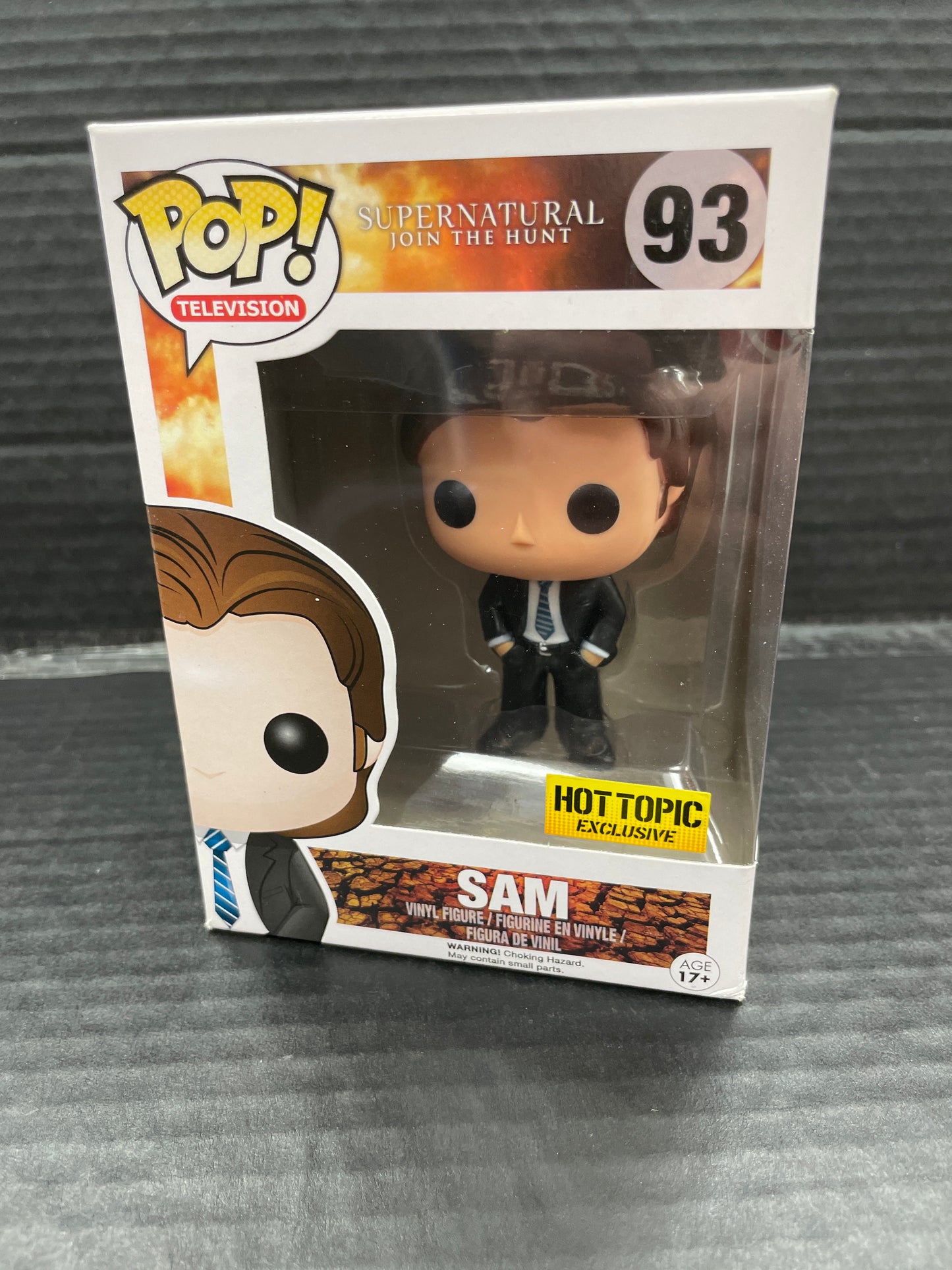 Funko Pop! Supernatural Sam 93 Hot Topic Exclusive (Grade B)
