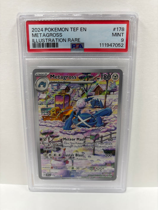 Pokemon Metagross 178/162 PSA 9