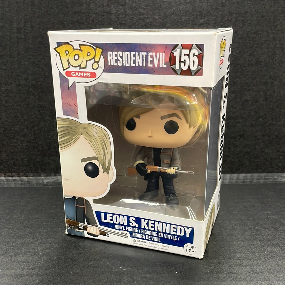 Funko Pop! Resident Evil Leon S. Kennedy 156 (Grade C)