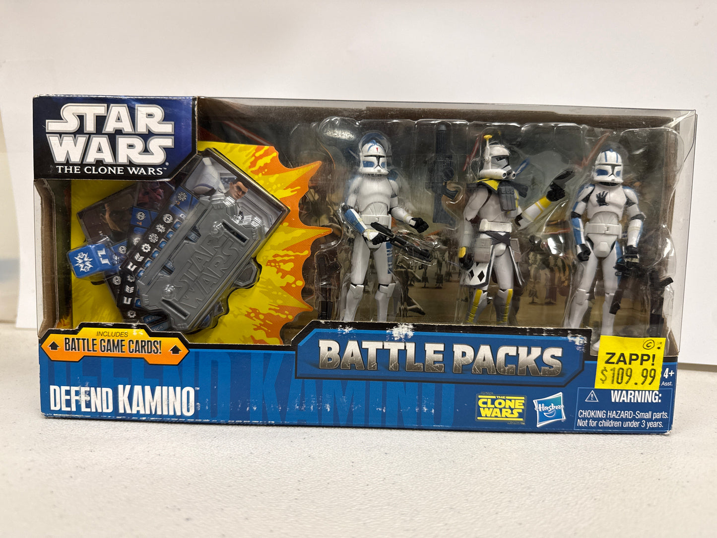 Star Wars The Clone Wars Battle Packs Defend Kamino (Damaged Box)