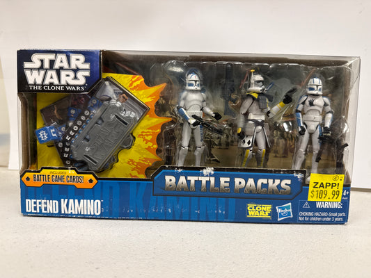 Star Wars The Clone Wars Battle Packs Defend Kamino (Damaged Box)