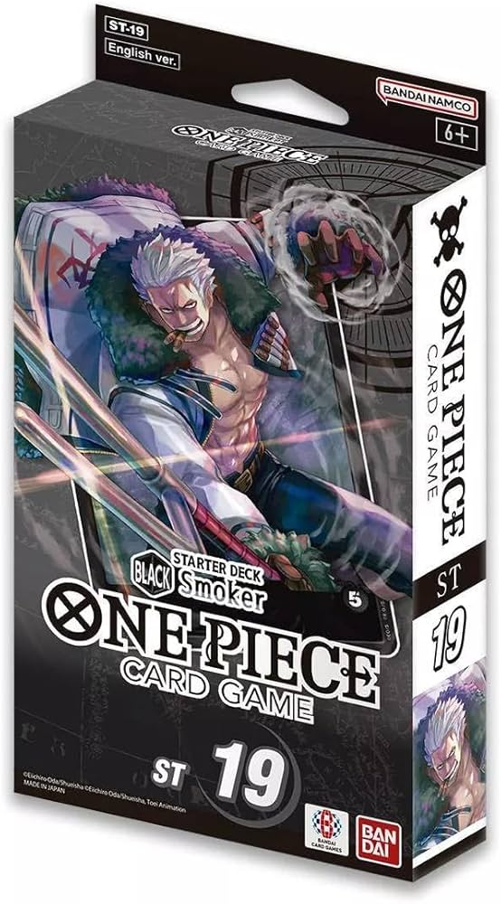 One Piece Card Game Starter Deck Black Smoker ST19