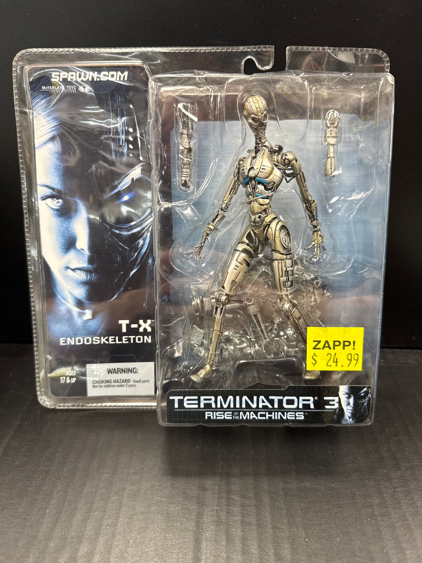 Mcfarlane Toys Terminator 3 T-X Endoskeleton (Non-Mint Box)