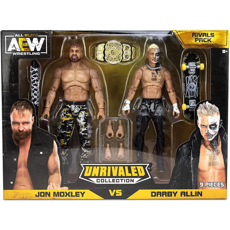AEW Unrivaled Rivals Pack Jon Moxley & Darby Allin