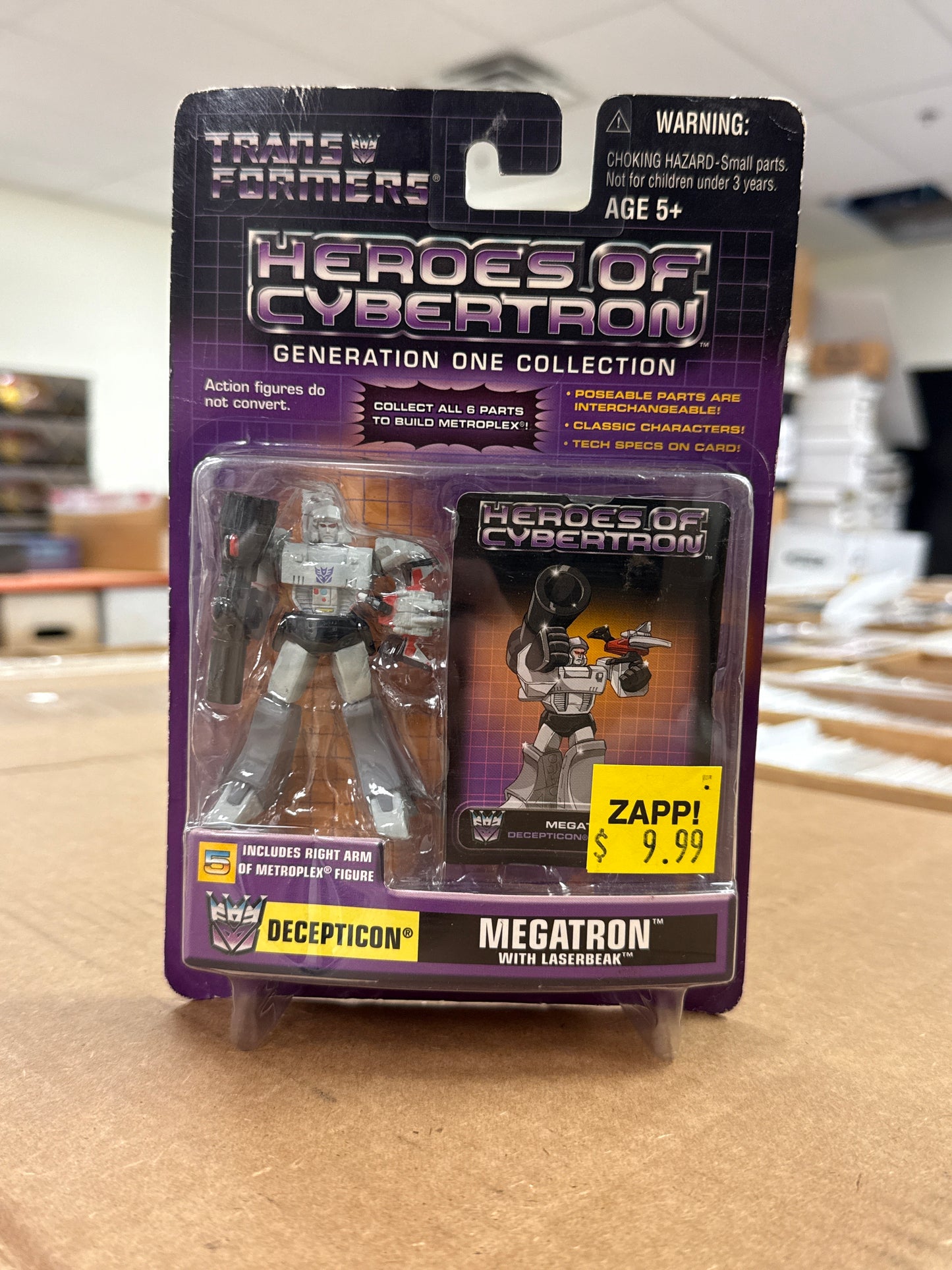Transformers Generation One Collection Megatron with Laserbeak