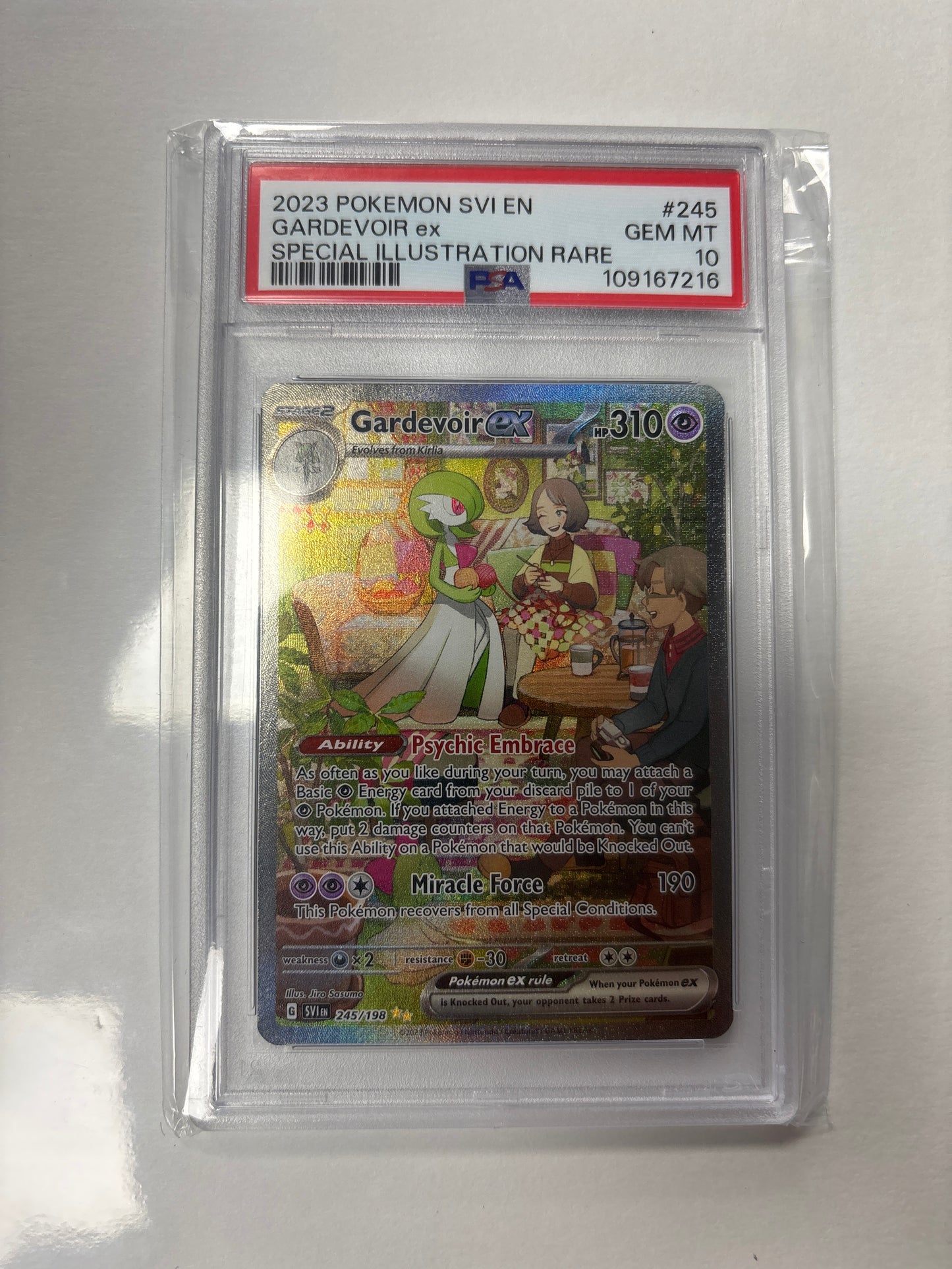 Pokemon Gardevoir ex 245/198 PSA 10