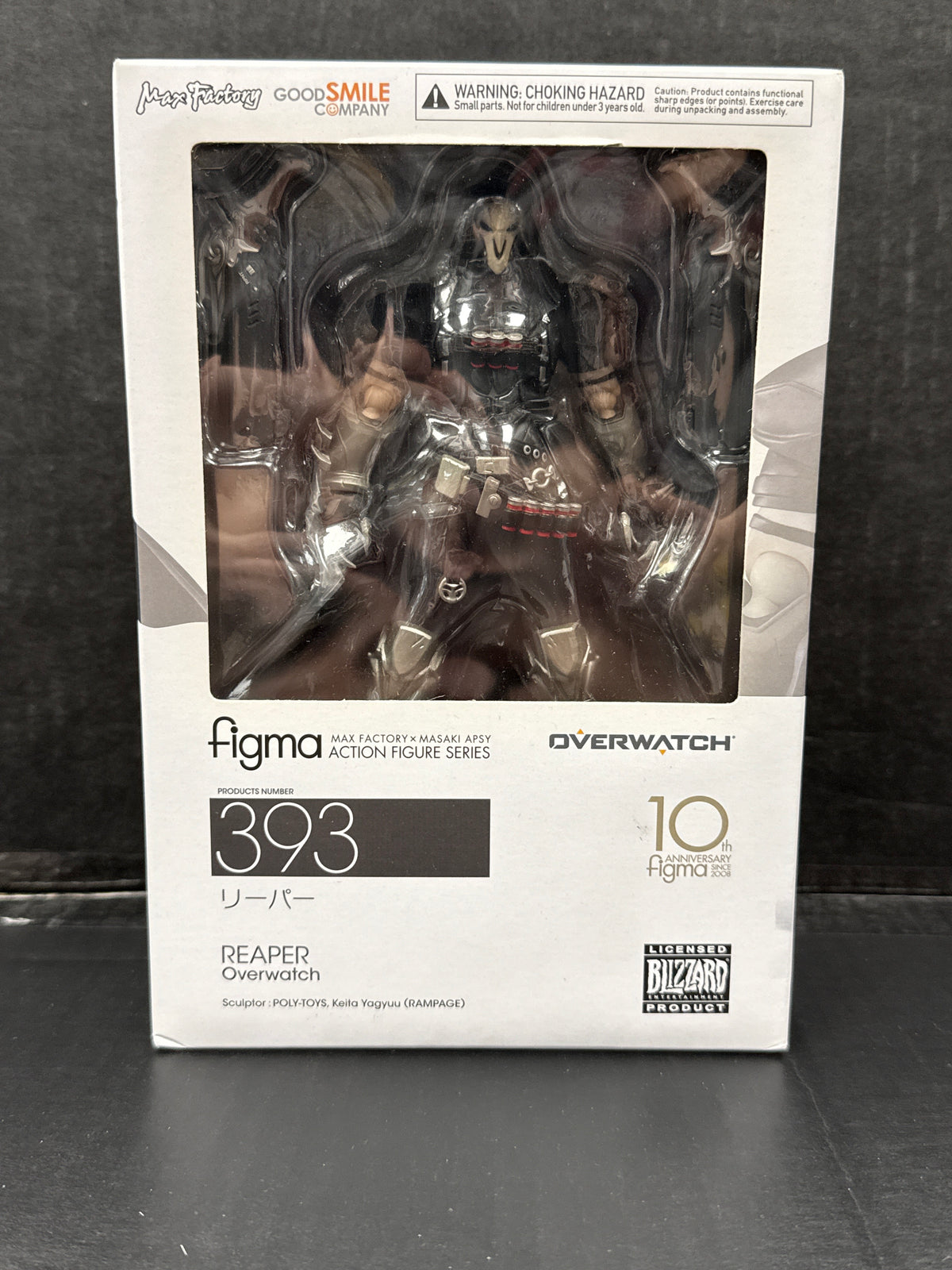 Figma Overwatch Reaper 393 (Open/Complete)