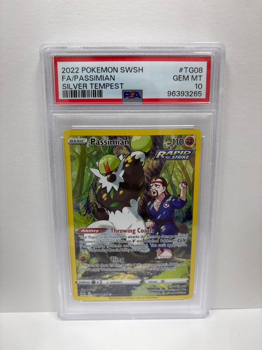 Pokemon Passimian TG08/TG30 PSA 10