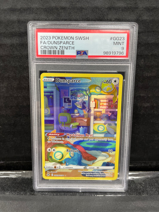 Pokémon Dunsparce GG23/GG70 PSA 9