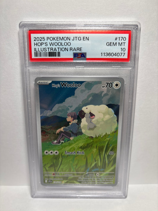 Pokemon Hop’s Wooloo 170/159 PSA 10