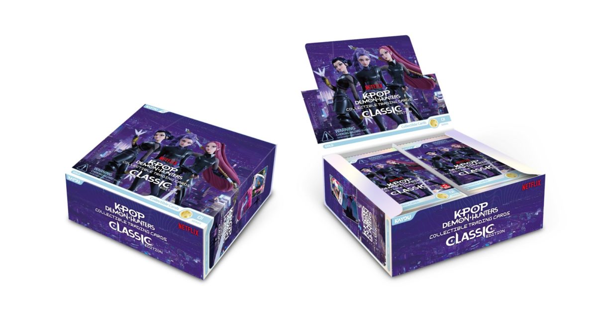 K-POP Demon Hunters Collectible Trading Cards Classic Edition Box