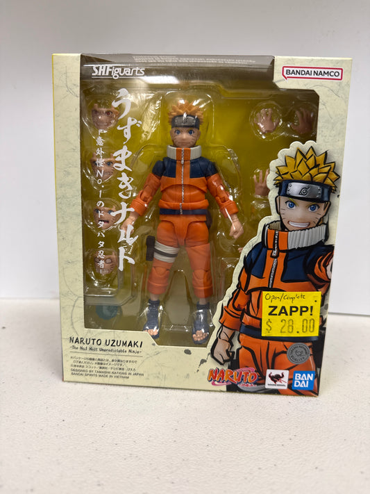 SH Figuarts Naruto The No.1 Most UnpredictableNinja (Open/Incomplete)