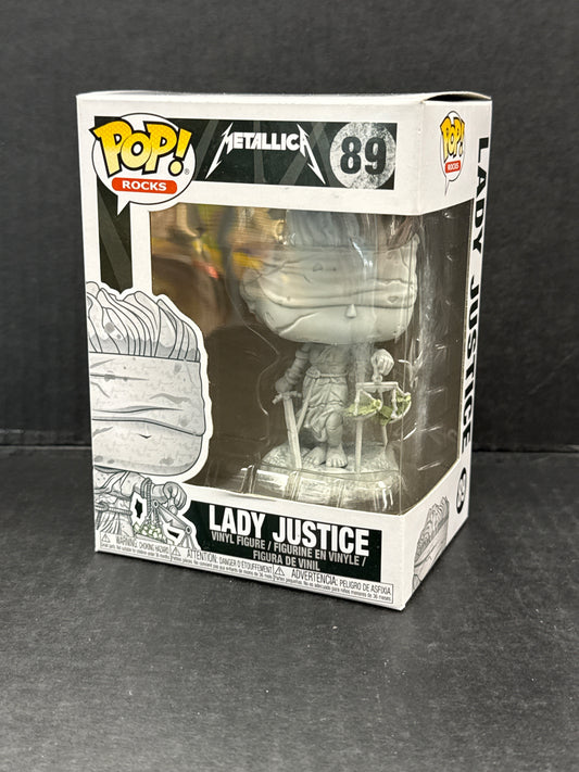Funko Pop! Metallica Lady Justice 89 (Grade B)