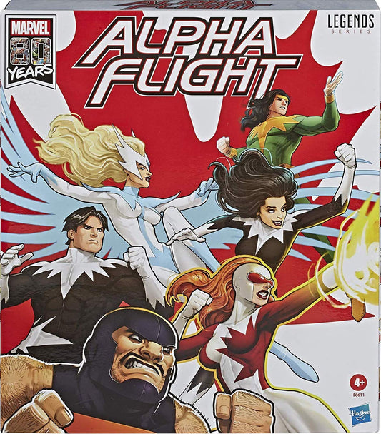 Marvel Legends Alpha Flight 5 Pack