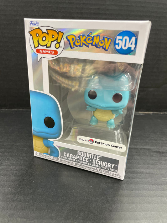 Funko Pop! Squirtle 504 Pokémon Center Exclusive (Grade A)