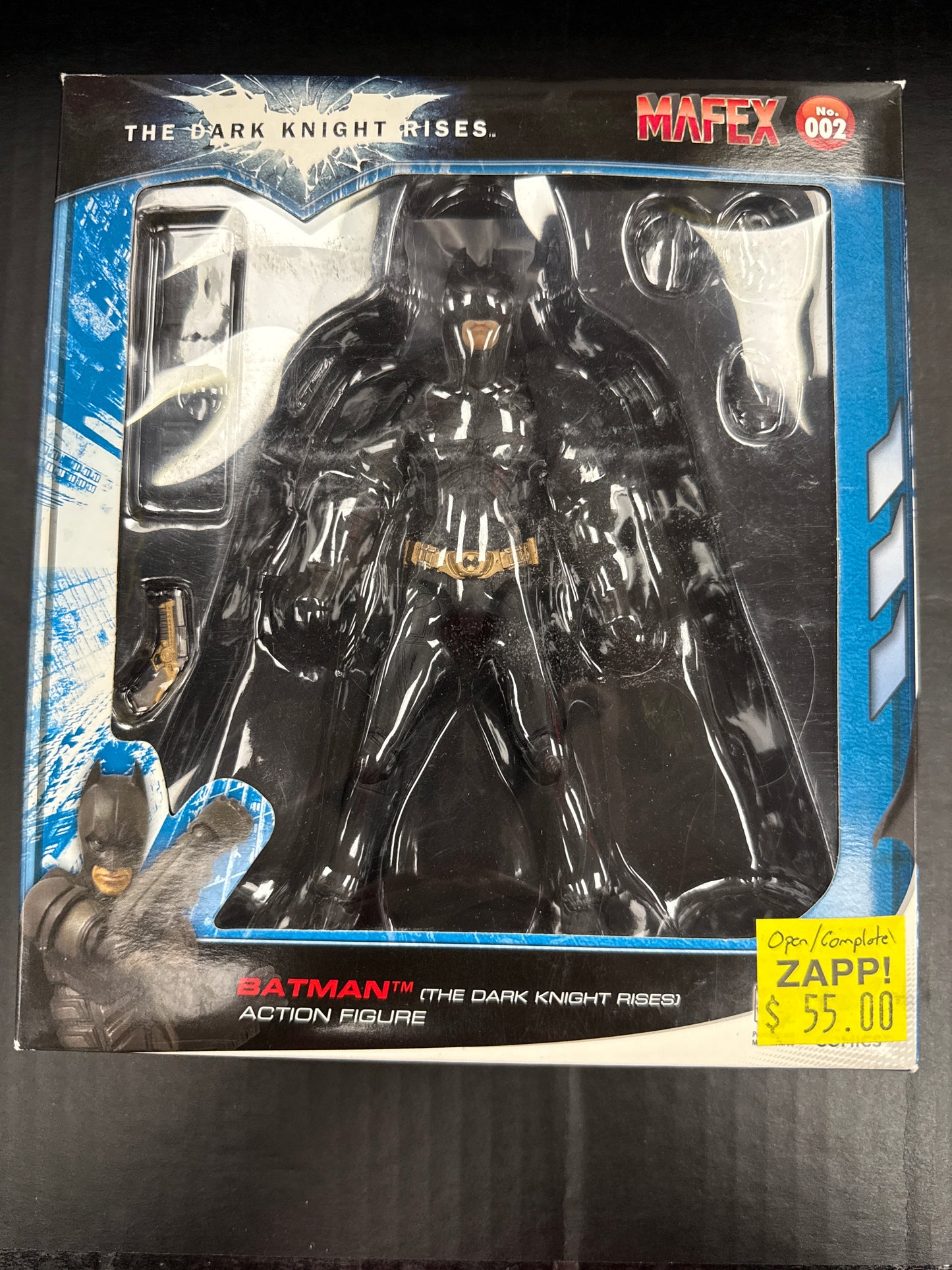 Medicom MAFEX The Dark Knight Rises Batman 002 (Open Box/Complete)