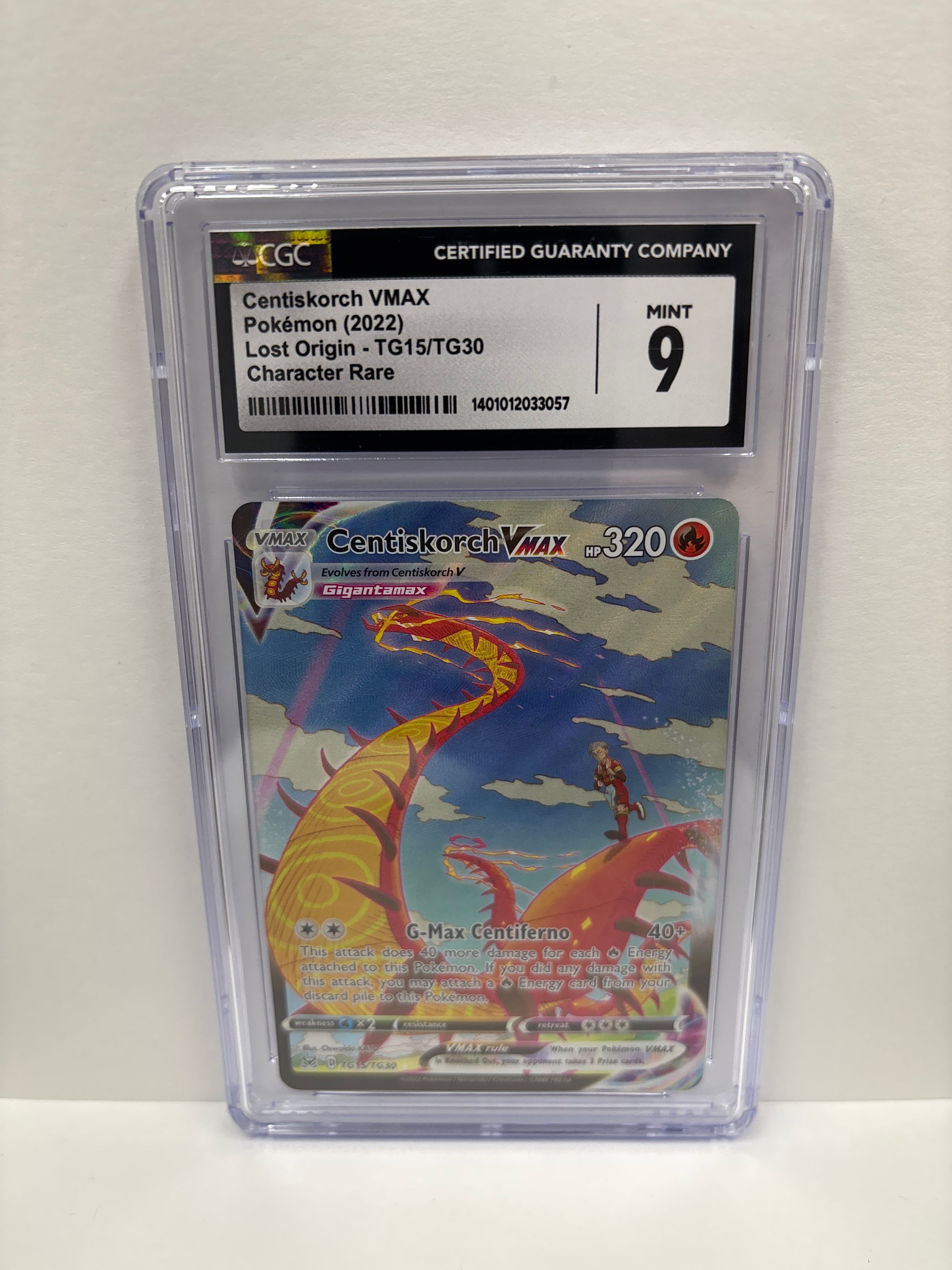centiskorch pokemon card Pokemon Centiskorch VMAX TG15/TG30 CGC 9 (Scratches on Slab) – Zapp! Comics