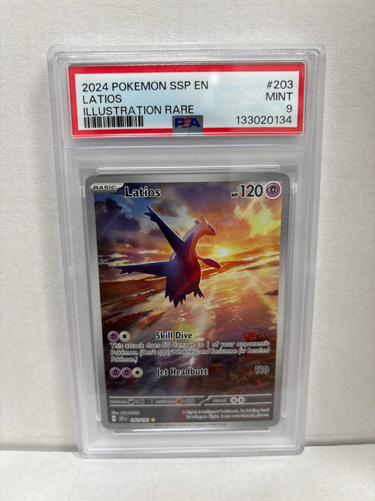 Pokemon Latios 203/191 PSA 9