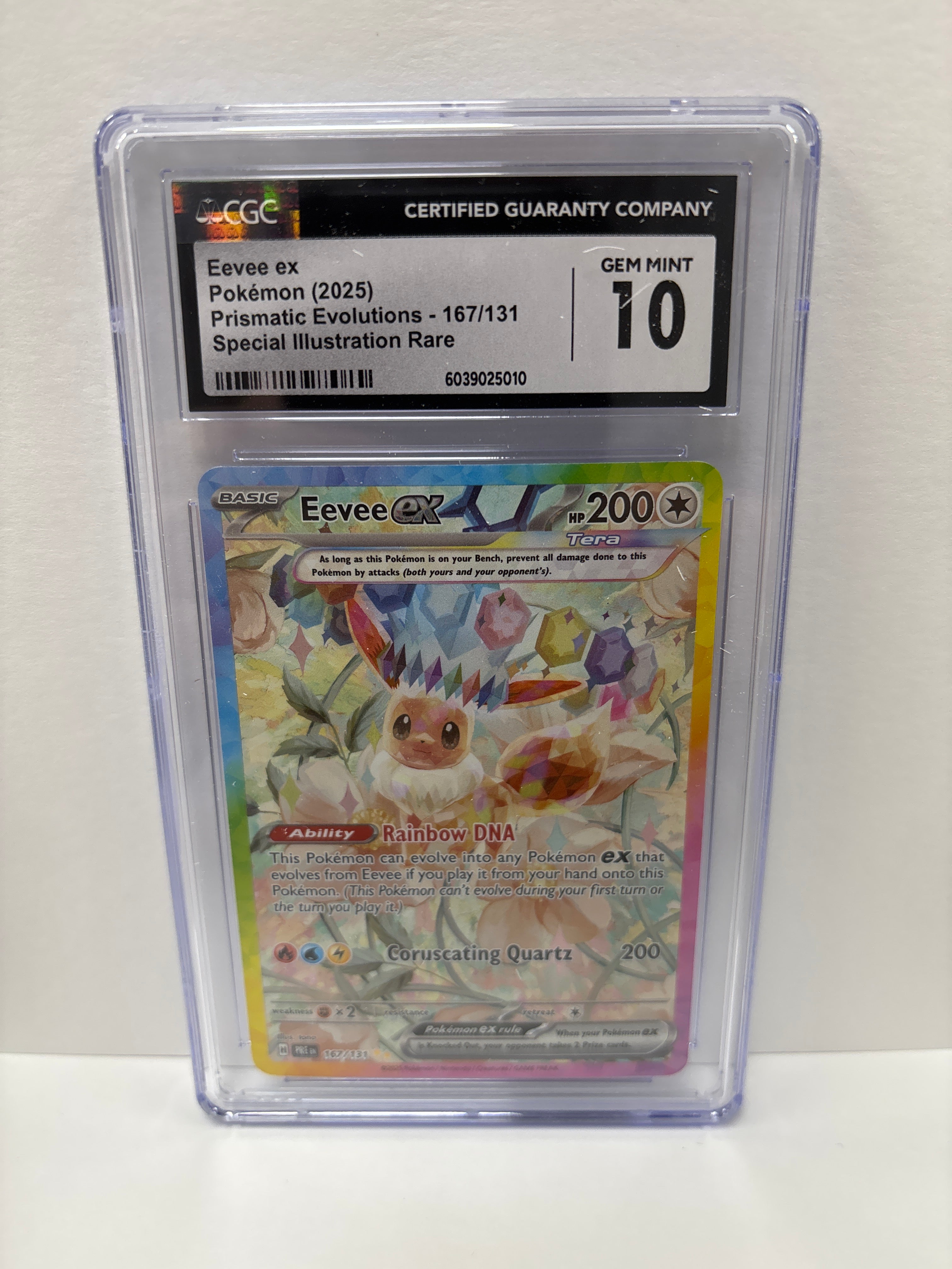 Pokemon Eevee ex 167/131 CGC 10 – Zapp! Comics