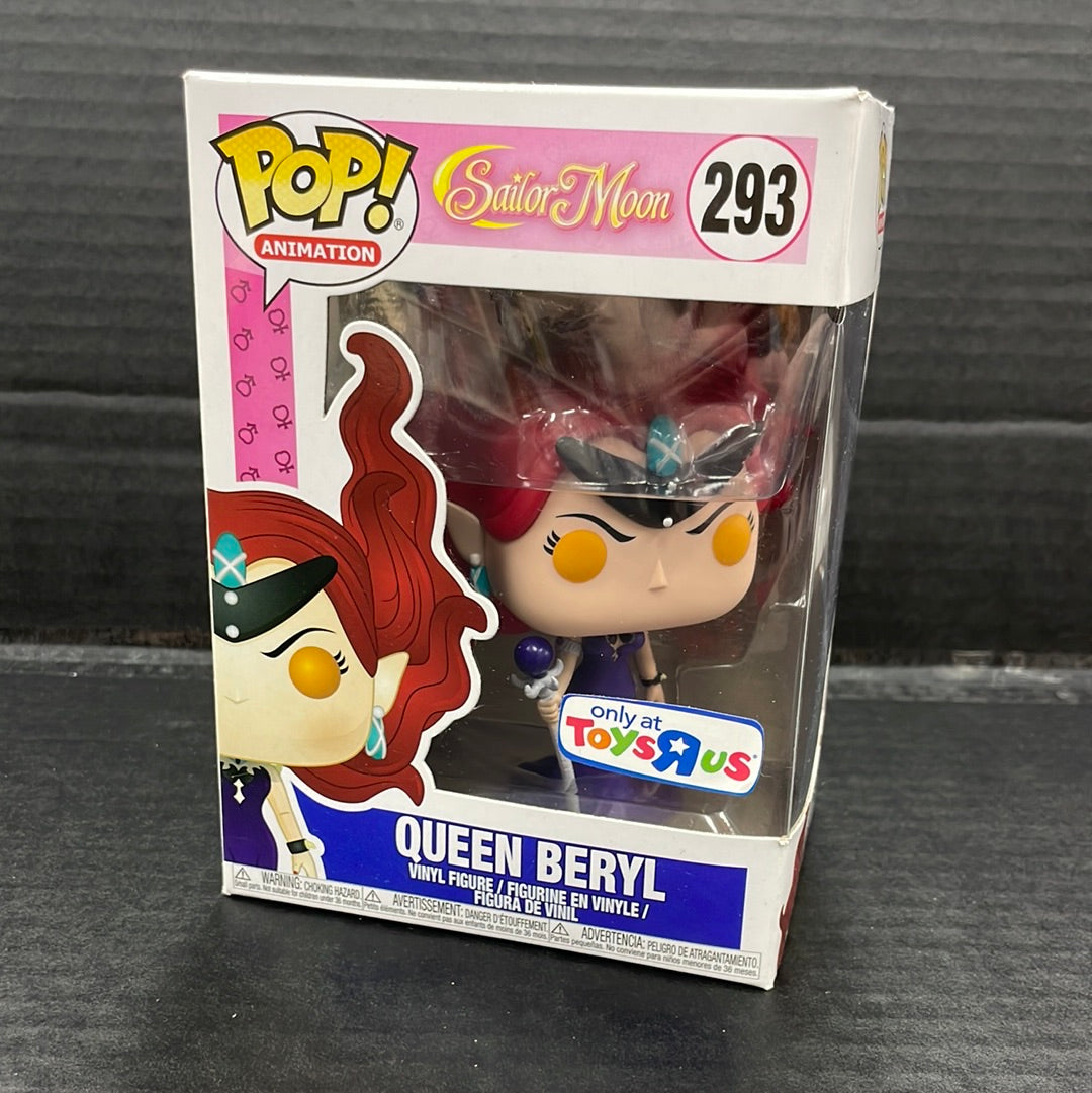 Funko Pop! Sailor Moon Queen Beryl 293 Toys R Us Exclusive (Grade B)