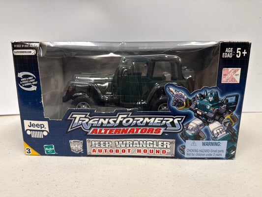 Transformers Alternators Jeep Wrangler Autobot Hound 2003 (Non-Mint Box)
