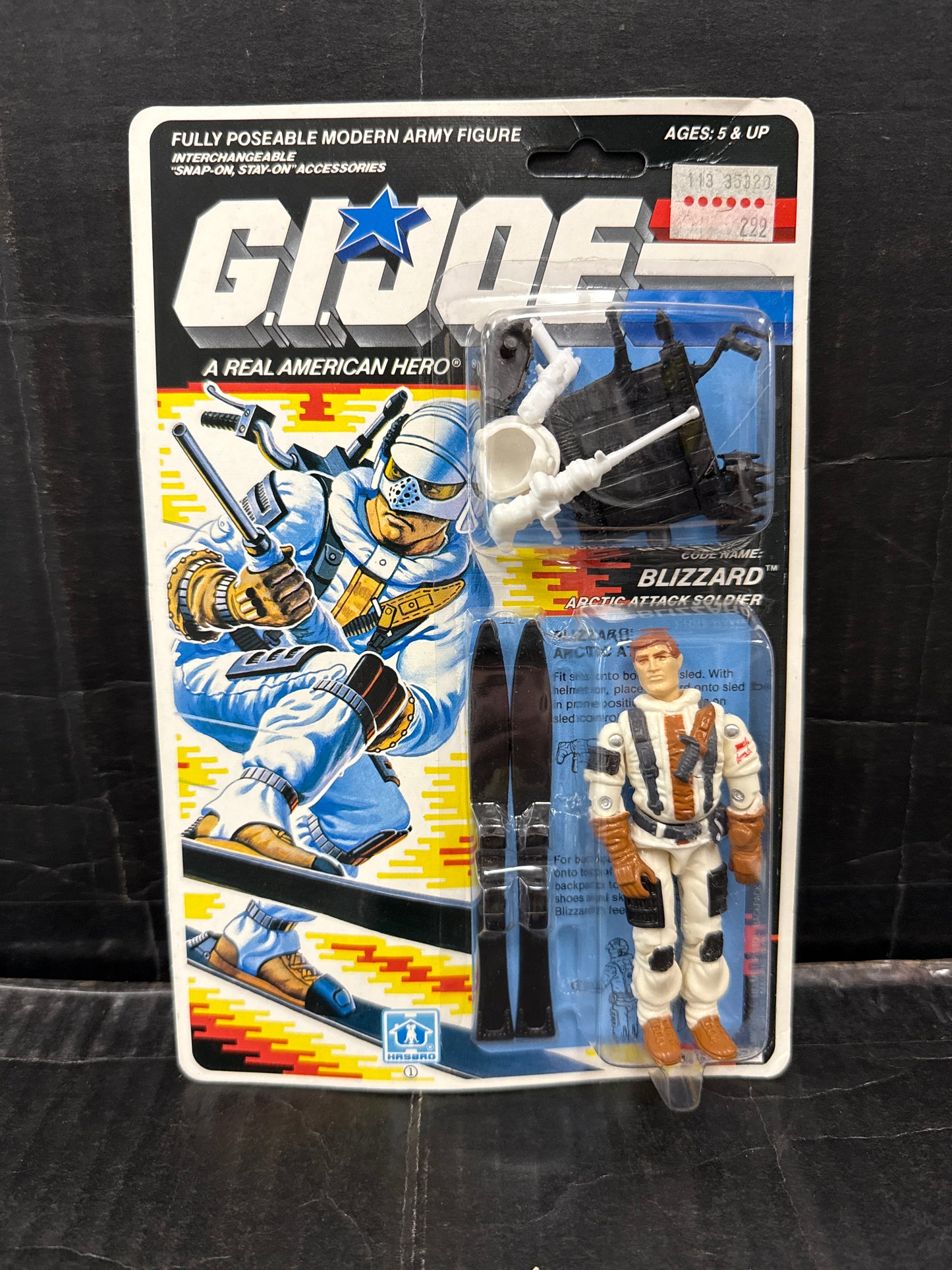 GI Joe Blizzard Arctic Attack Soldier 1988