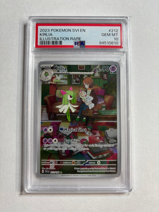 Pokemon Kirlia 212/198 PSA 10