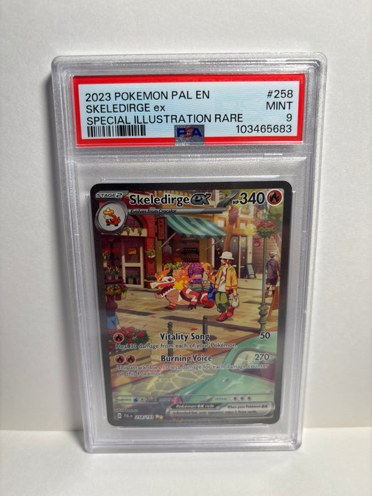 Pokemon Skeledirge ex 258/193 PSA 9