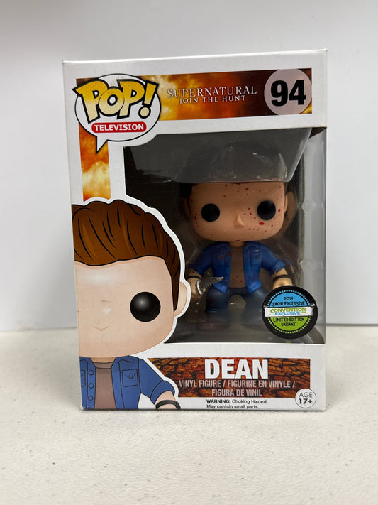 Funko Pop! Supernatural Dean 94 2014 Convention Exclusive (Grade B)