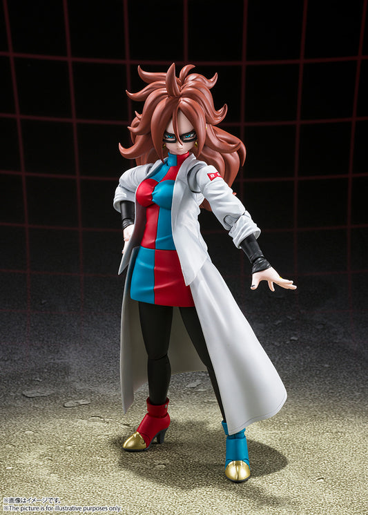 SH Figuarts Dragon Ball Fighter Z Dragon Ball Games Battle Hour 2022 Android 21 (Lab Coat)