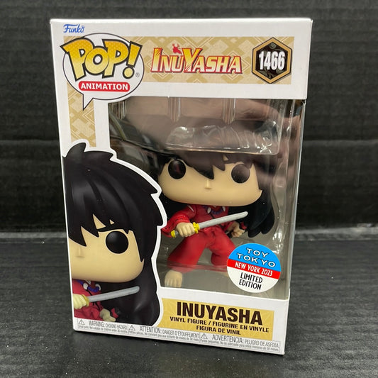 Funko Pop! Inuyasha Human Form 1466 Toy Tokyo New York 2023 Exclusive (Grade A-)