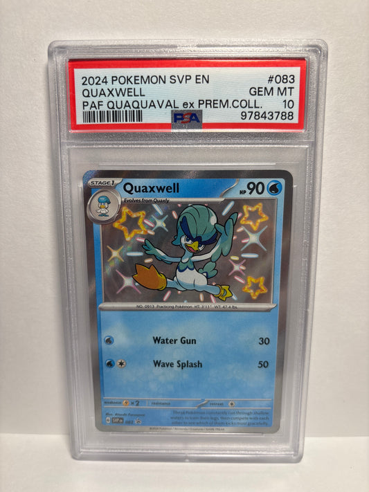 Pokemon Quaxwell 083 PSA 10