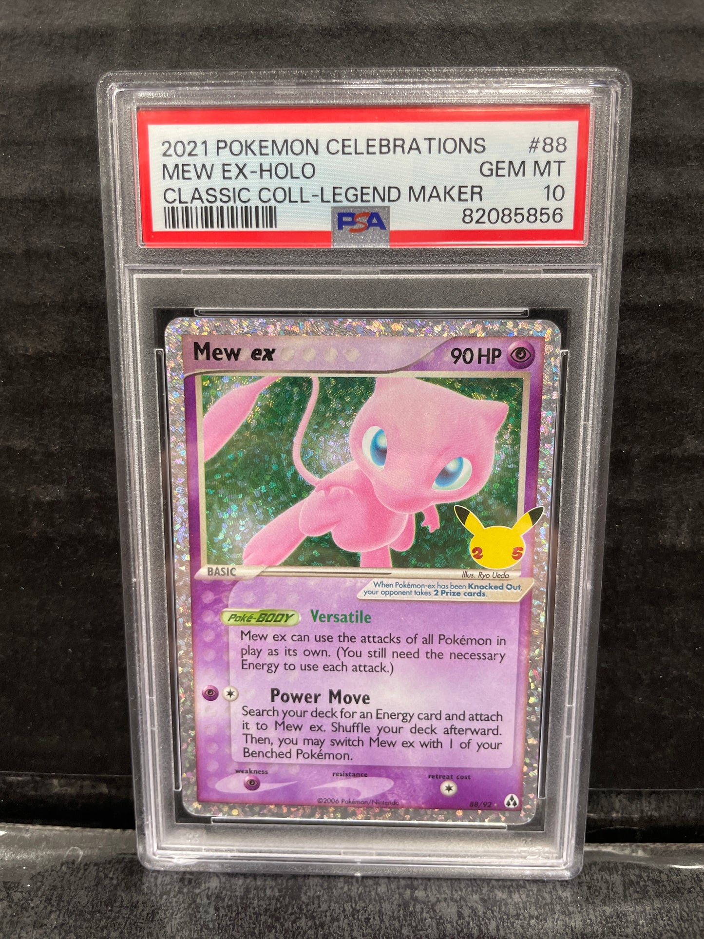 Pokemon Mew EX 88/92 PSA 10