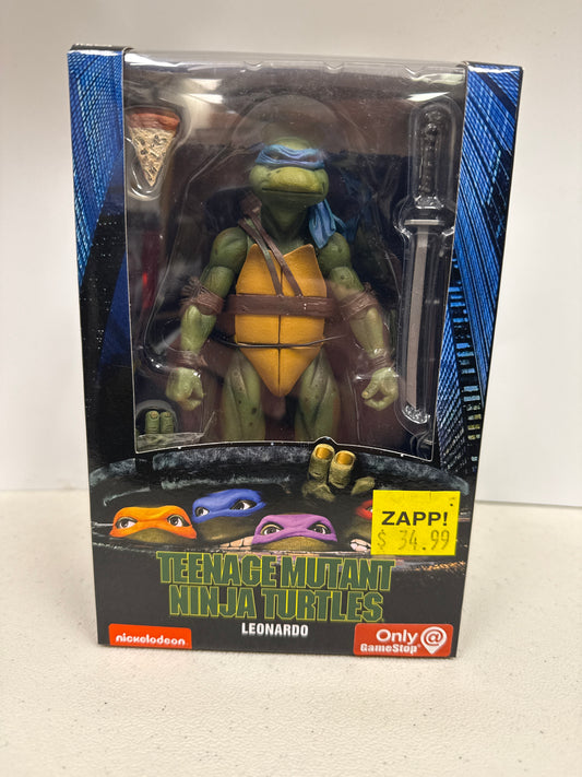 NECA Teenage Mutant Ninja Turtles Leonardo GameStop Exclusive