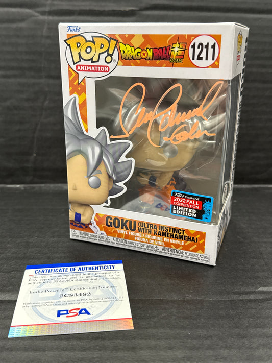 Funko Pop! Dragon Ball Super Goku (Ultra Instinct with Kamehameha) 2022 Fall Convention (Grade A)