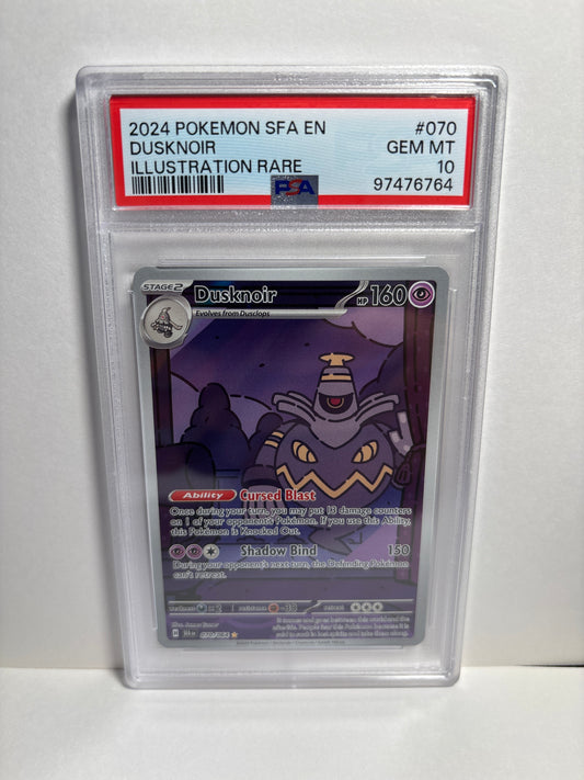 Pokemon Dusknoir 070/064 PSA 10