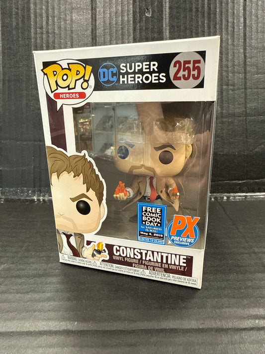Funko Pop! DC Super Heroes Constantine 255 FCBD 2019 PX Previews Exclusive (Grade A)