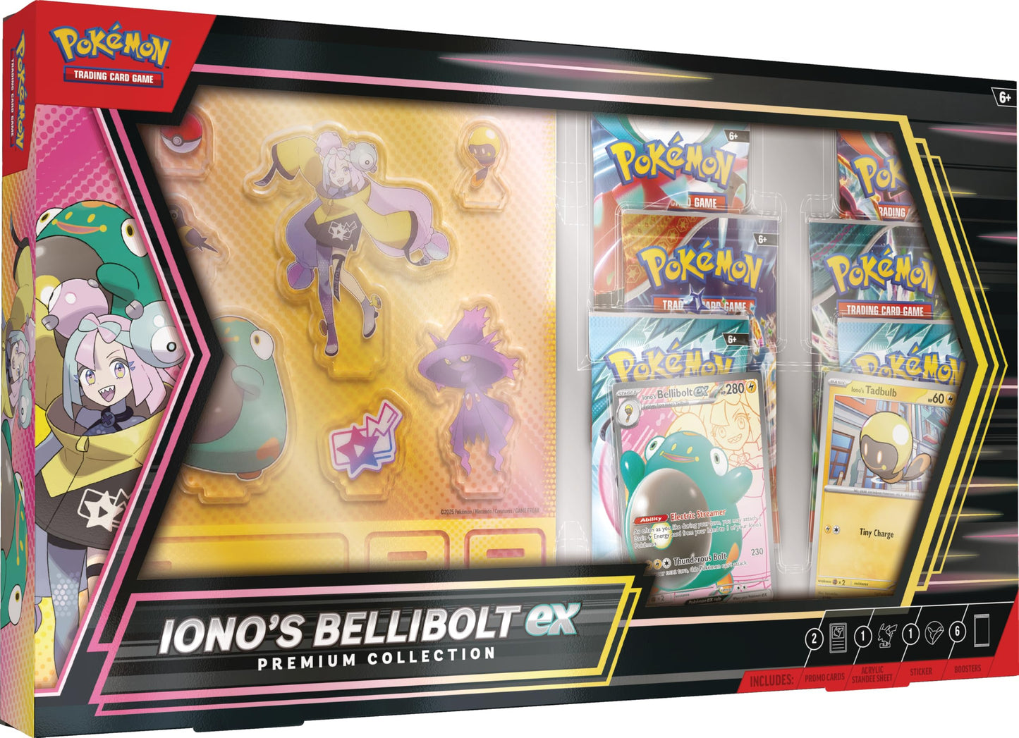 Pokemon Iono’s Bellibolt ex Premium Collection Box