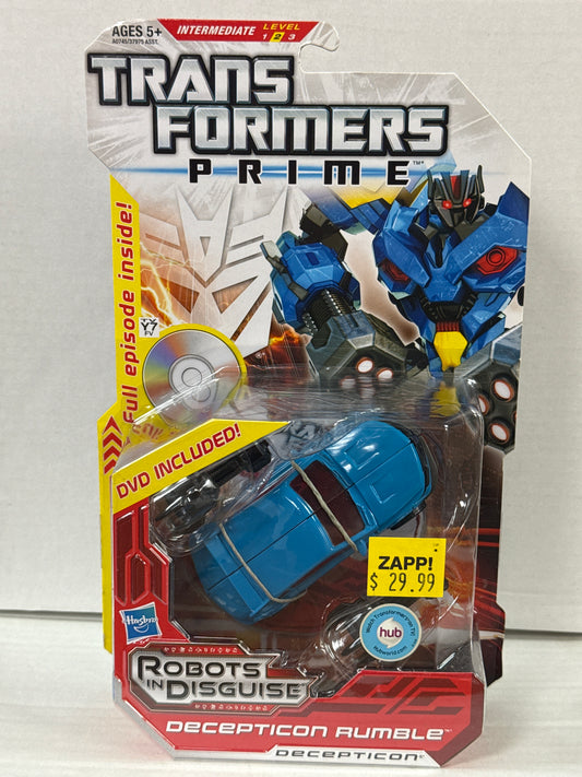 Transformers Prime Robots in Disguise Decepticon Rumble