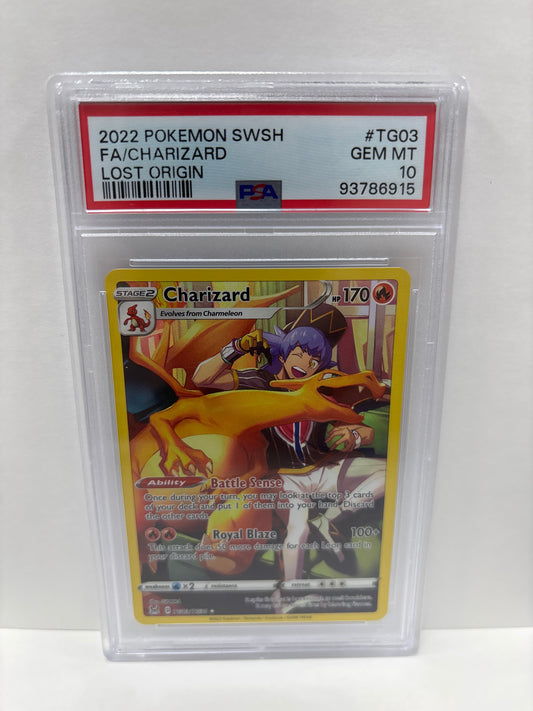 Pokemon Charizard TG03/TG30 PSA 10