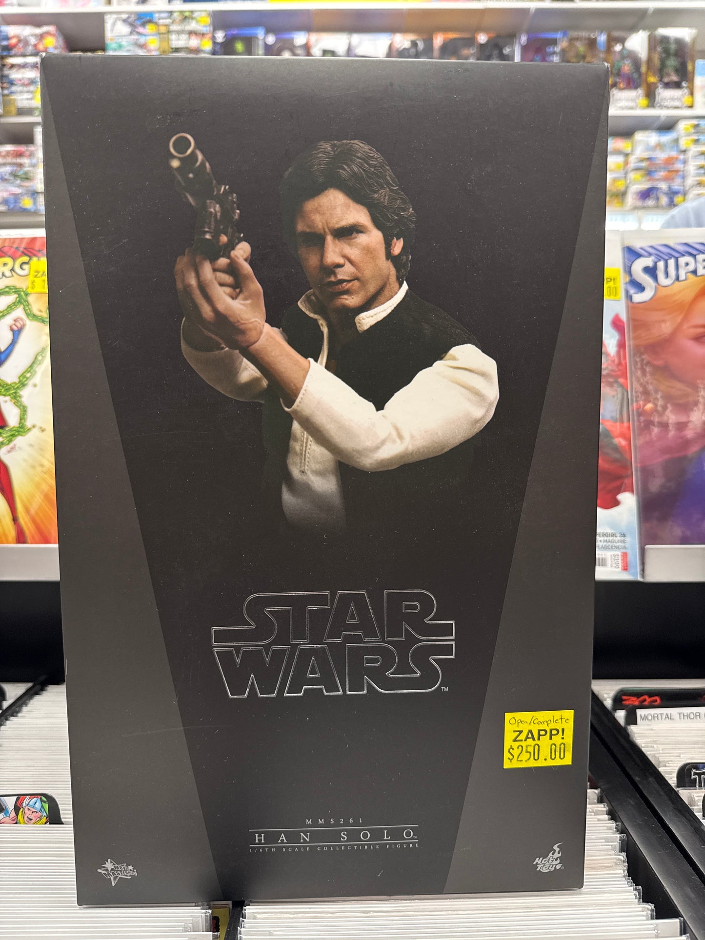 Hot Toys Star Wars Han Solo MMS261 1/6 Scale (Open Box/Complete)