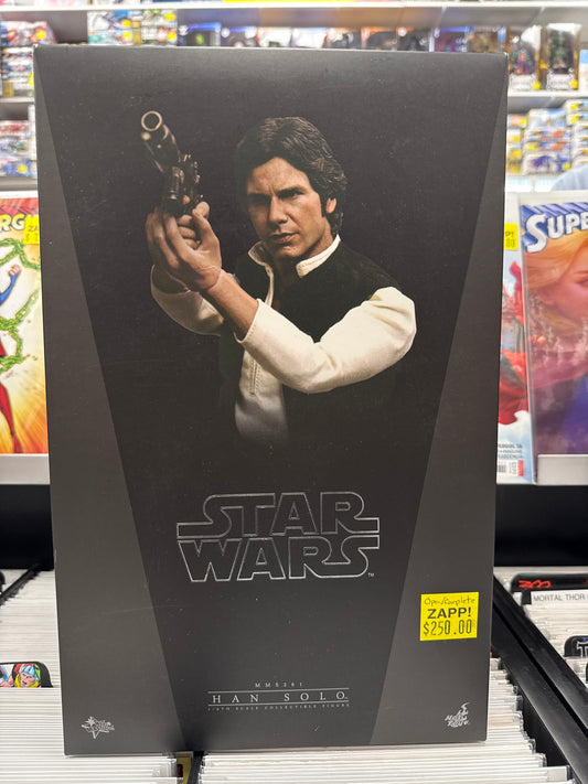Hot Toys Star Wars Han Solo MMS261 1/6 Scale (Open Box/Complete)