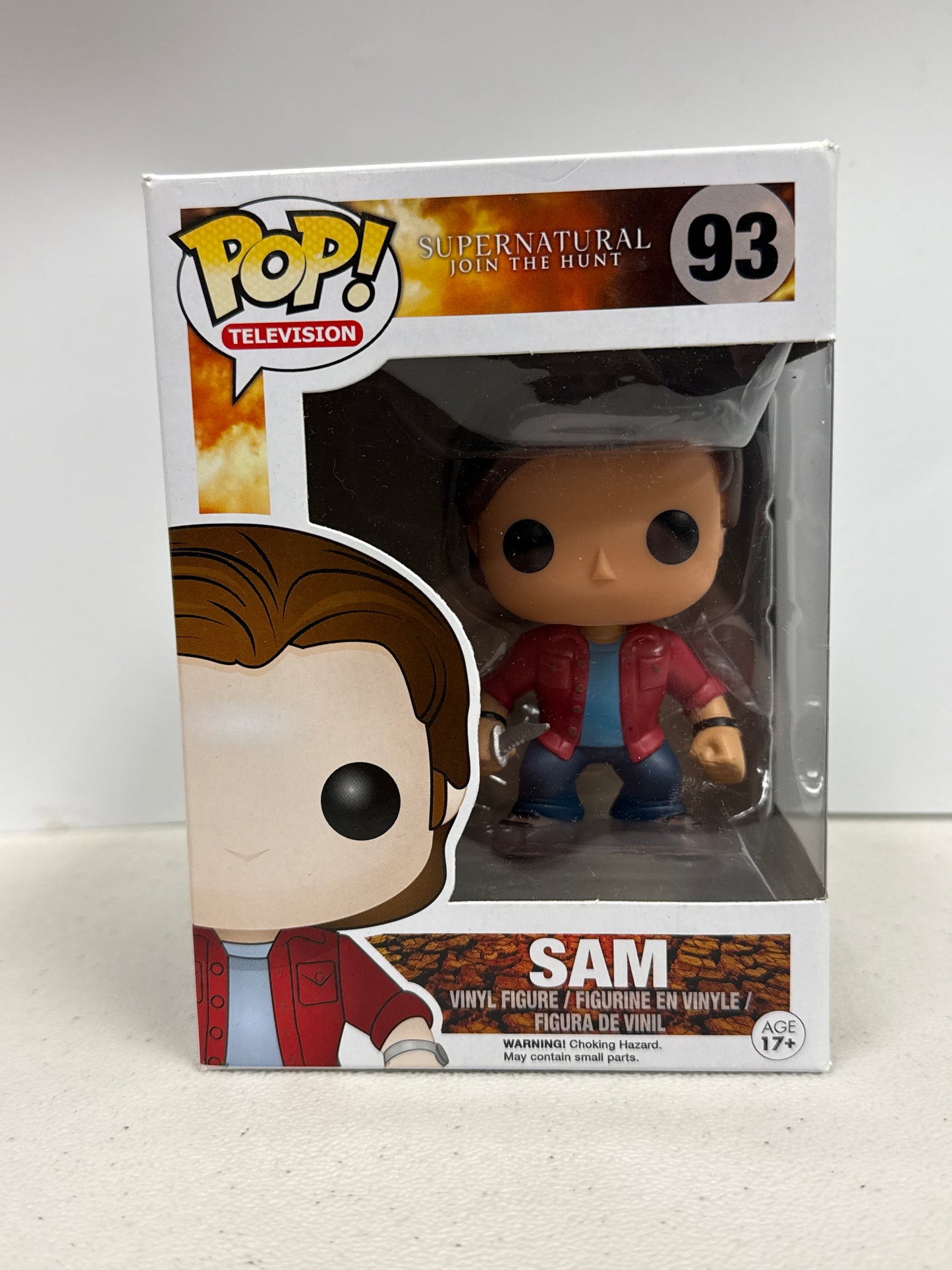 Funko Pop! Supernatural Sam 93 (Grade B)