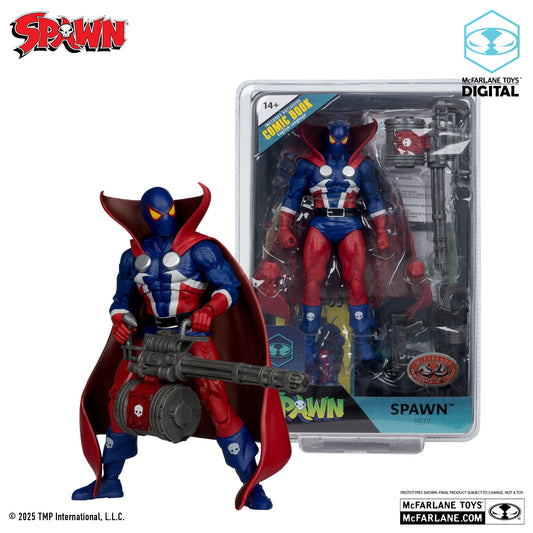 McFarlane Toys Spawn 1977 Red Platinum Edition