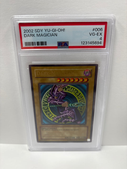 Yu-Gi-Oh! Dark Magician SDY-006 PSA 4